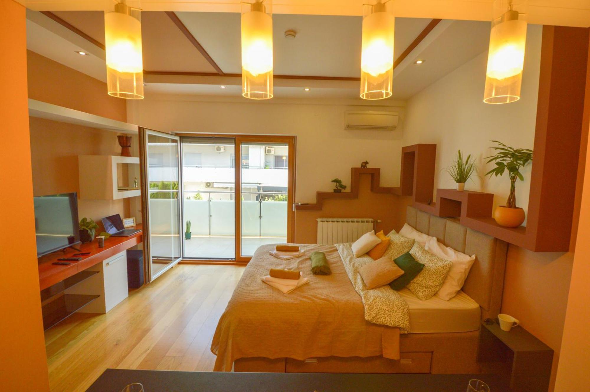 Spacious Studio Park City Novi Sad Exteriör bild